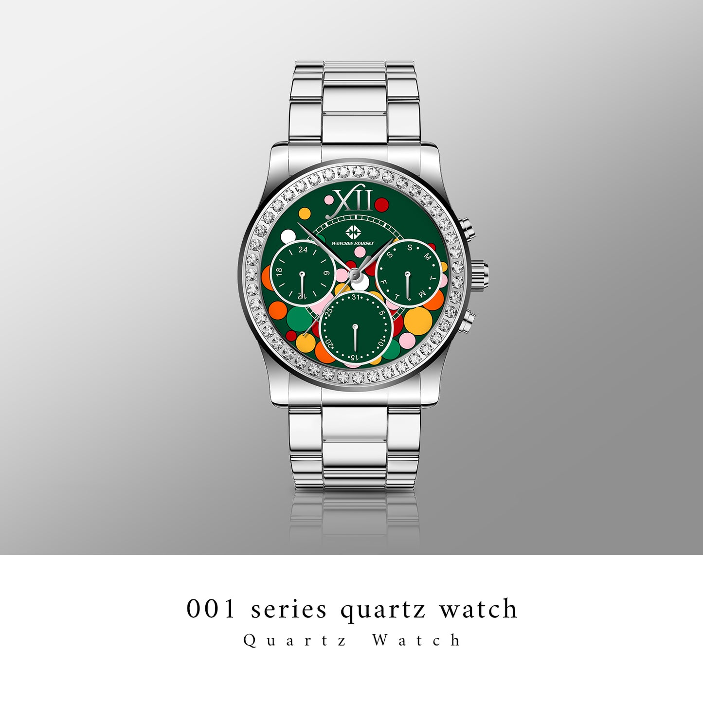 Montre-bracelet étanche unisexe WANCHEN STARSKY pour couple étudiant