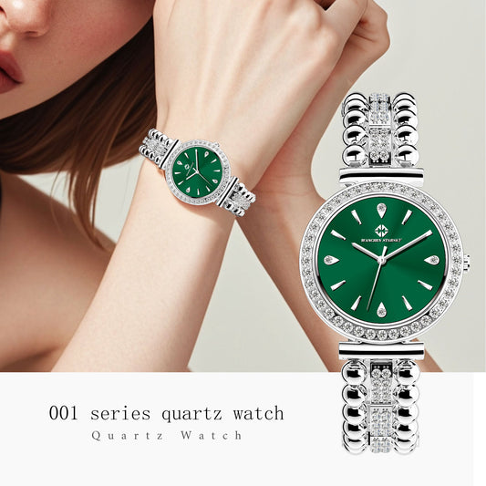 Montre-bracelet étanche et élégante pour femme WANCHEN STARSKY 