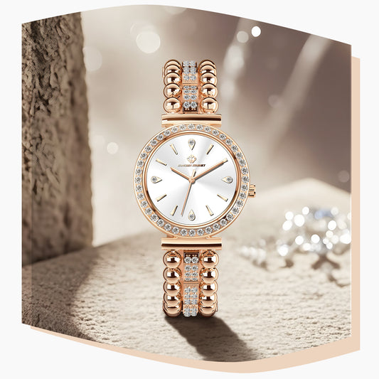 Montre-bracelet étanche et élégante pour femme WANCHEN STARSKY 