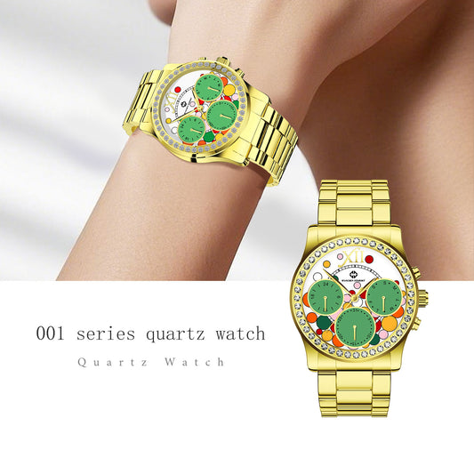 Montre-bracelet étanche unisexe WANCHEN STARSKY pour couple étudiant