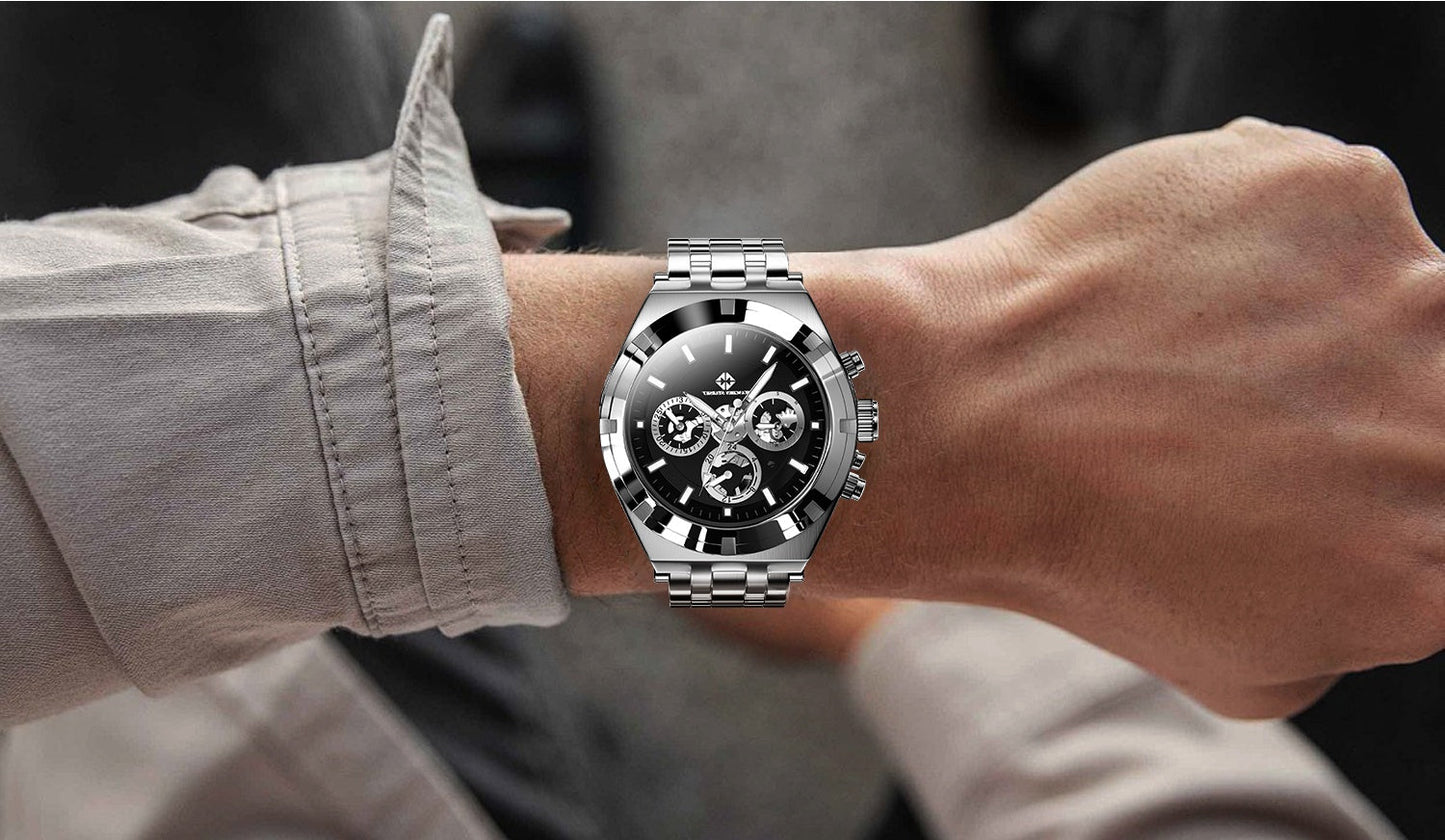 Bracelet tendance et polyvalent pour homme WANCHEN STARSKY, étanche et tendance 